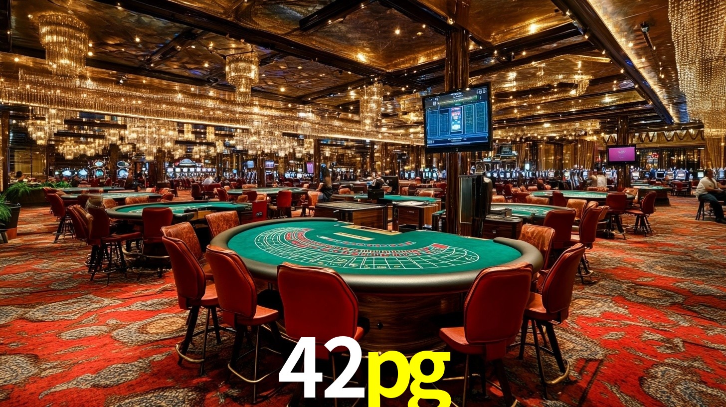 Sinta a adrenalina dos jogos de cassino com 42pg